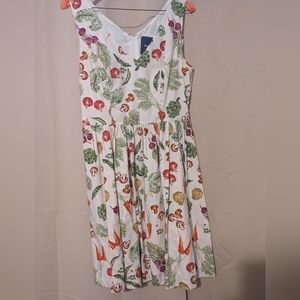 Vegetable print mini dress from Modcloth